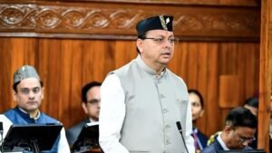 मुख्यमंत्री पुष्कर सिंह धामी