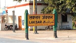 Laksar-Raisy railway track