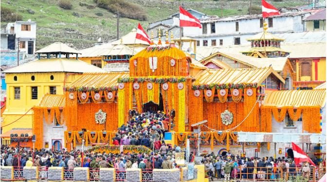 बदरीनाथ धाम के कपाट