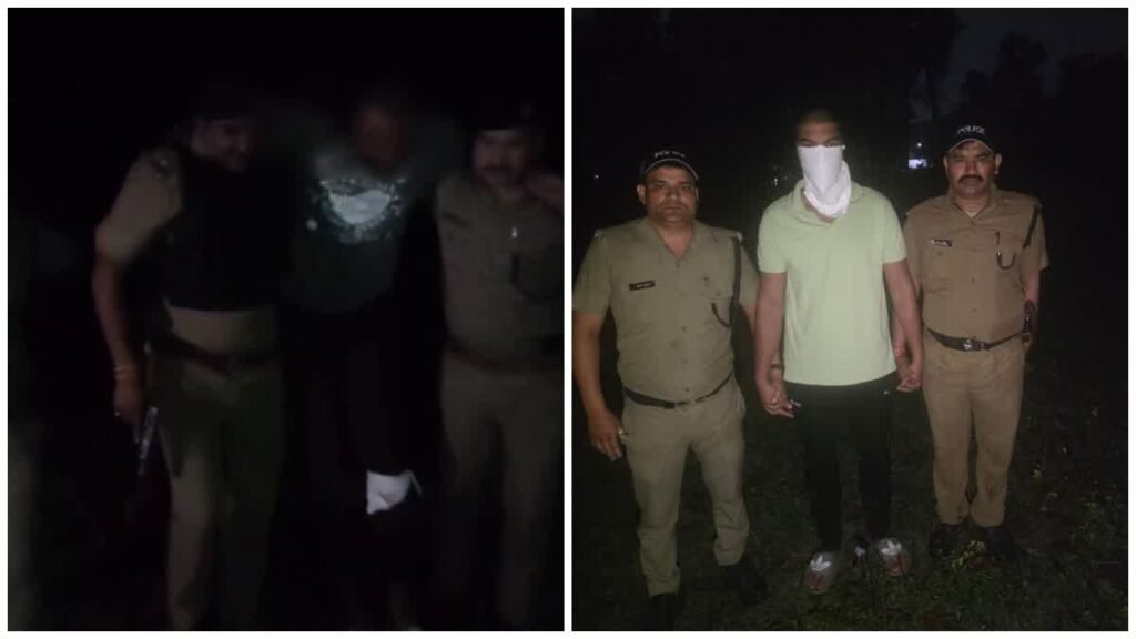 रिटायर्ड ब्रिगेडियर मुकेश जोशी हत्या केस,दो फरार आरोपी मुठभेड़ के बाद गिरफ्तार