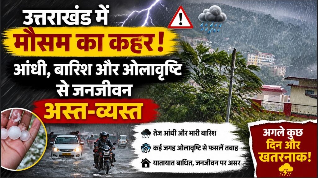 उत्तराखंड में मौसम